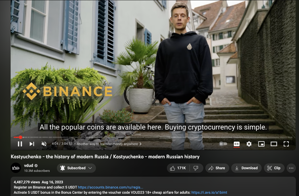 Binance dubs barred Russian banks on its platform as ‘Yellow’ and ‘Green’ cards