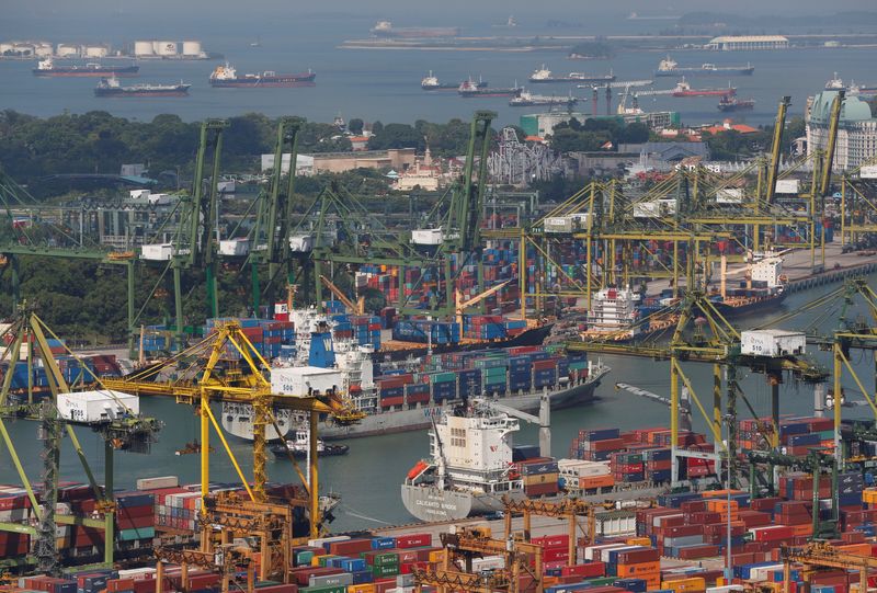 Singapore's September exports rise 2.7% y/y, less than forecast