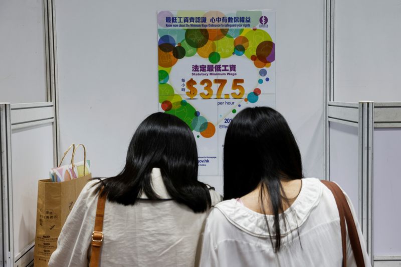 Hong Kong's July-September unemployment rate holds steady at 3%