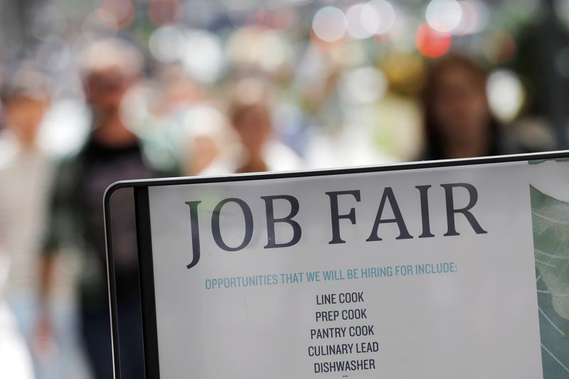 US labor market plodding along, but jobs becoming more scarce