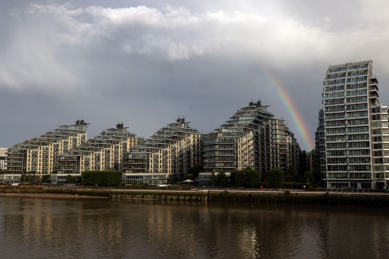 UK house prices edge up in October, Nationwide says