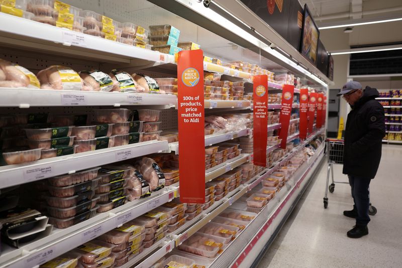 UK grocery inflation higher again as countdown to Christmas begins