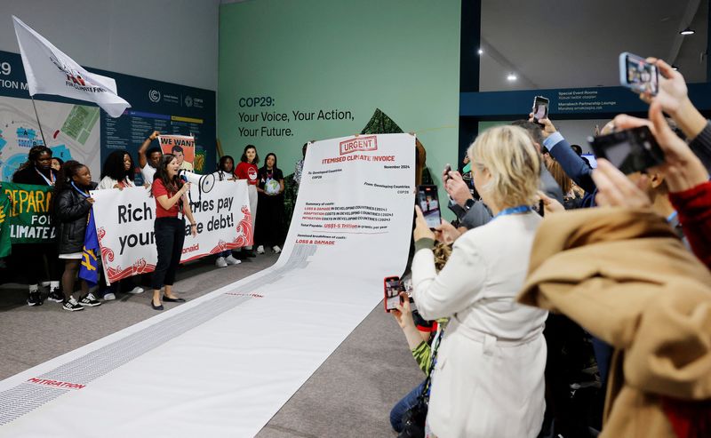 Geopolitics overshadow COP29 talks on climate cash, as Argentina walks away