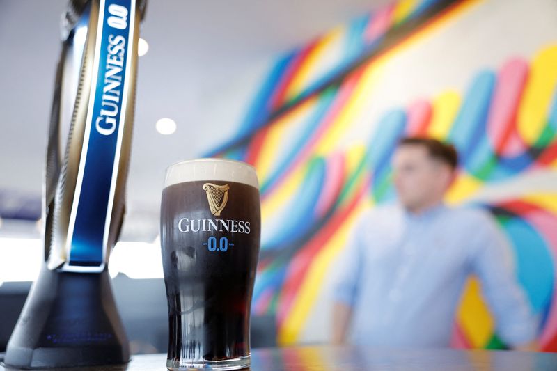 Analysis-Price hikes offer chance for Guinness rivals as Diageo pushes zero alcohol brew