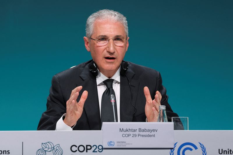 Summit host Azerbaijan warns COP29 cannot succeed without G20 boost