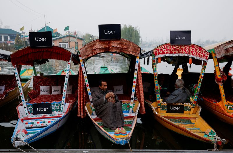 Uber launches boat hailing service on Kashmir's scenic Dal Lake