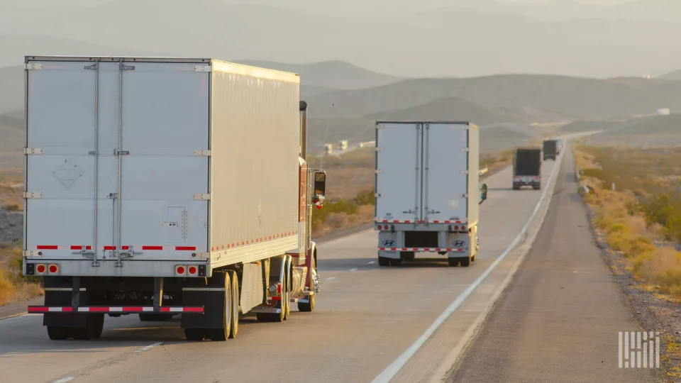 Truckload dry-van market continues to experience strong response to peak season