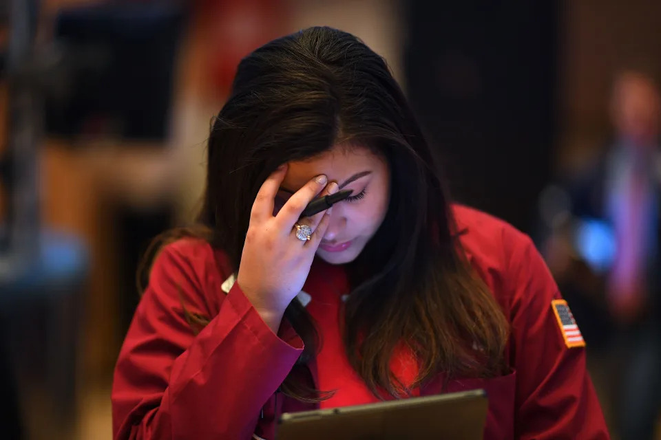 Stock market today: Dow logs 7-day losing streak as stocks wobble, yields jump before Fed meeting