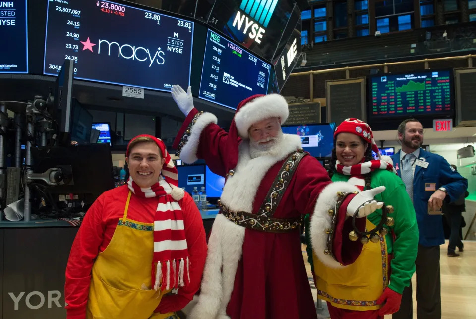 Stock market today: US stocks edge higher in shortened Christmas Eve trading session