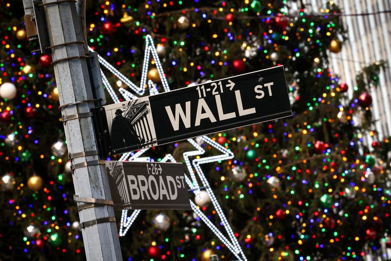 Wall Street rises in quiet Christmas Eve trading session