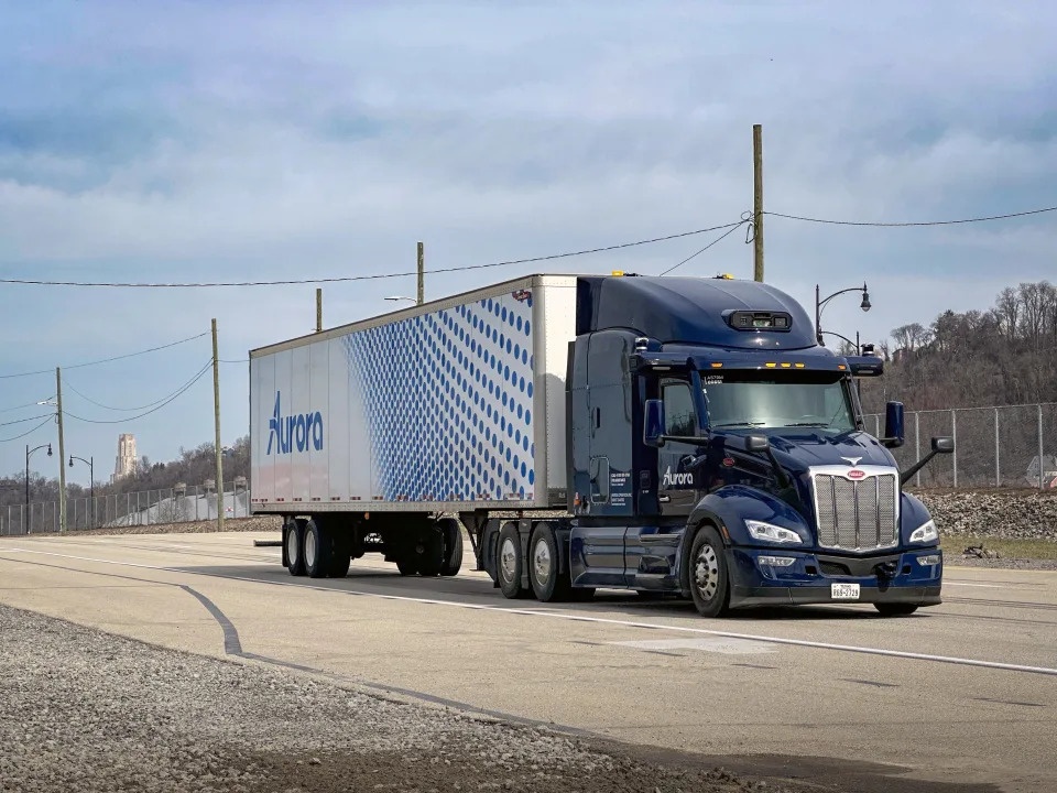 Autonomous trucking company Aurora announces Nvidia partnership, stock soars 30%