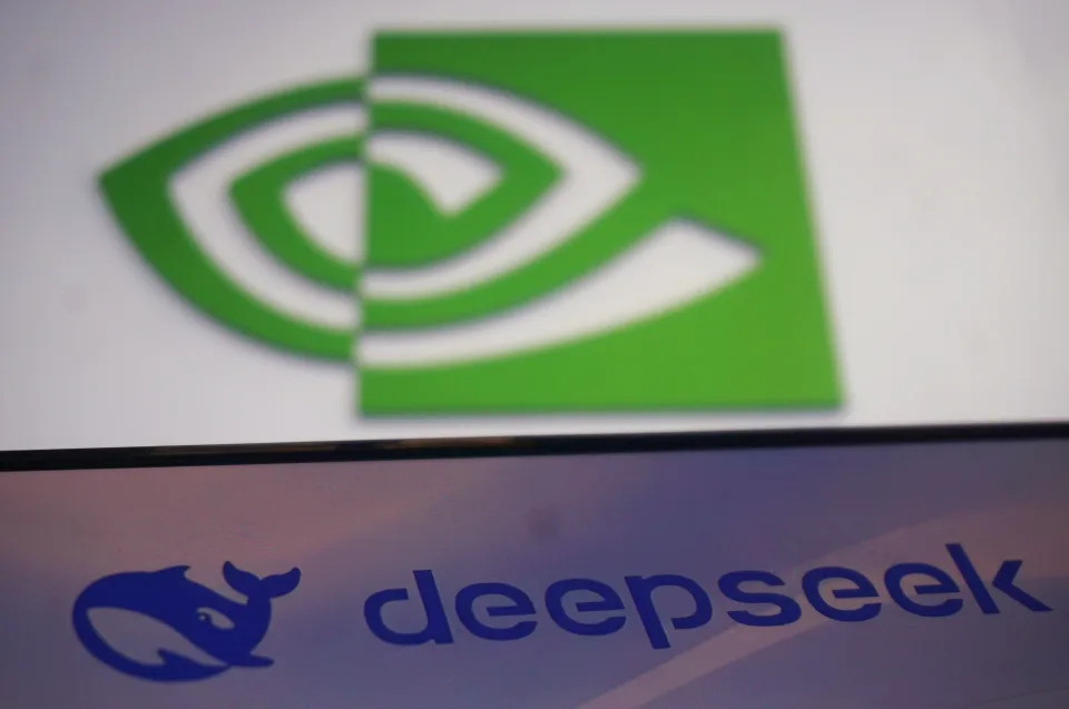 Nvidia, chip stocks plummet amid market sell-off as DeepSeek prompts questions over AI spending