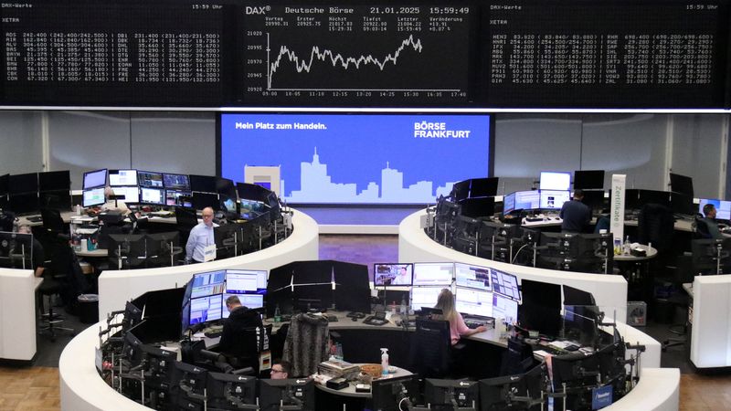 European tech shares tumble as China's AI push spooks investors