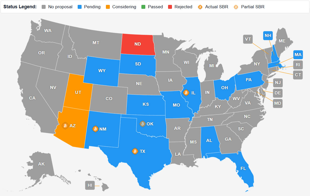 Utah takes the lead in potentially enacting a Bitcoin reserve bill