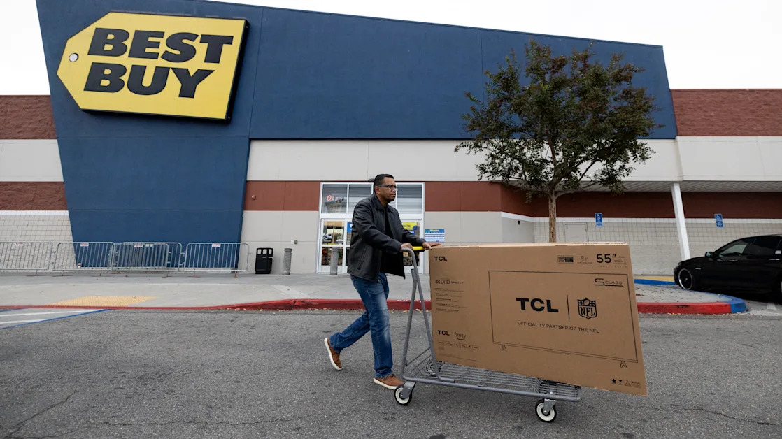 Best Buy stock plunges as the chain braces for Trump tariff impact