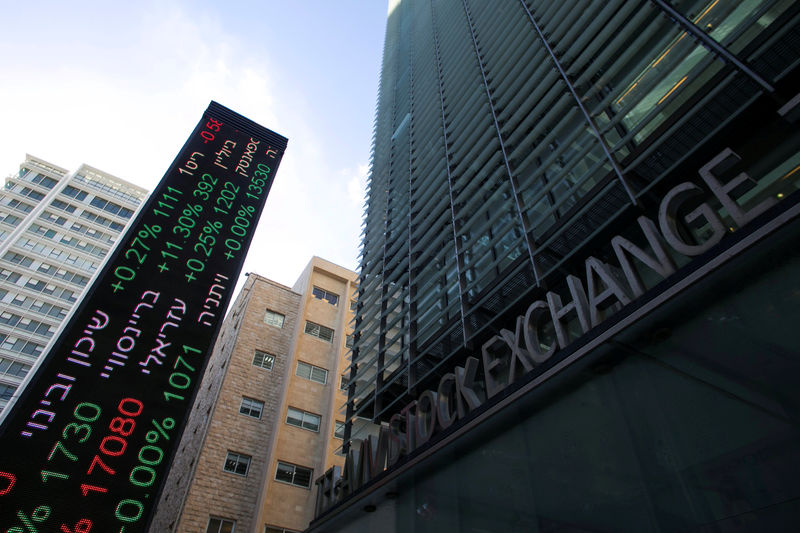 Israel stocks lower at close of trade; TA 35 down 3.25%